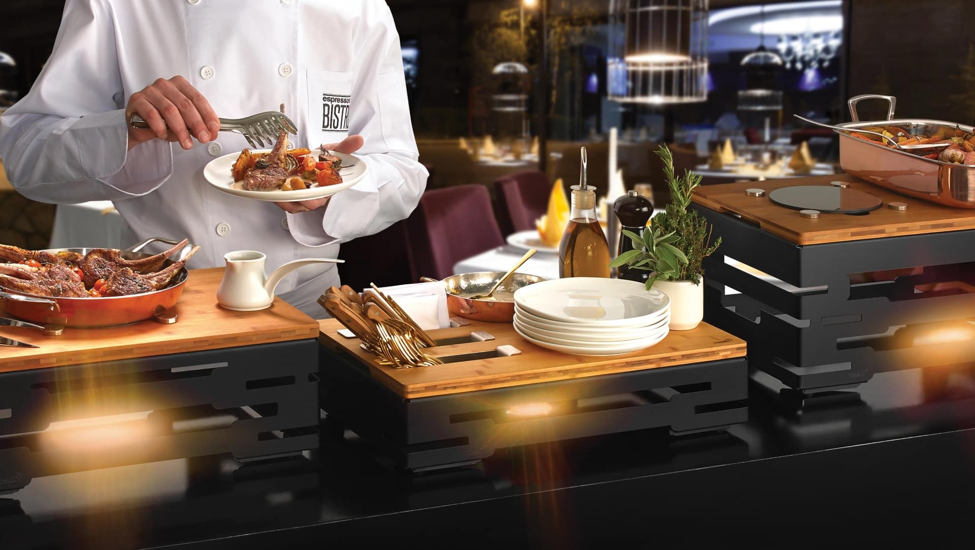 Buffet Riser & Displays