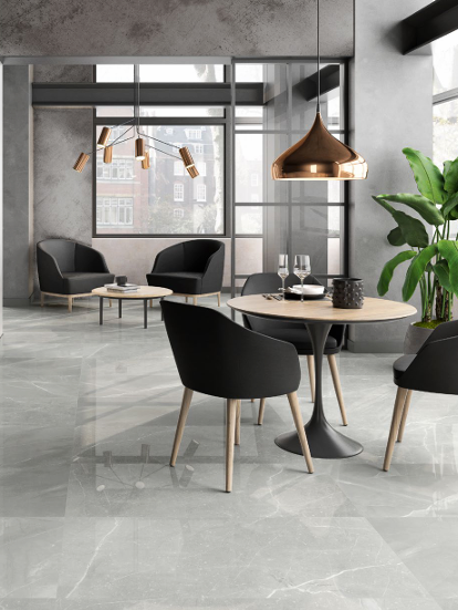 Nabina Ceramic | Pulido Marble Pulpis Grey Wall and Floor Tiles ...