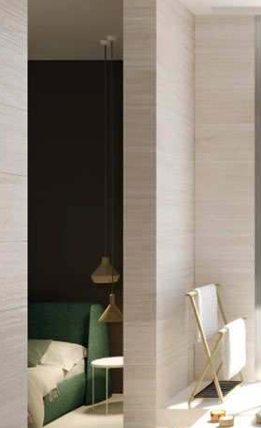 Hotel Vison Grey Wall Tiles Matt Ceramic Texture Effect Roca 30X90.20CM image 22220