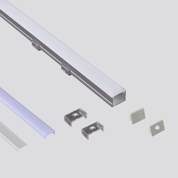 Aluminum Profile SURFACE MOUNTED- W18MM*H13MM IP20