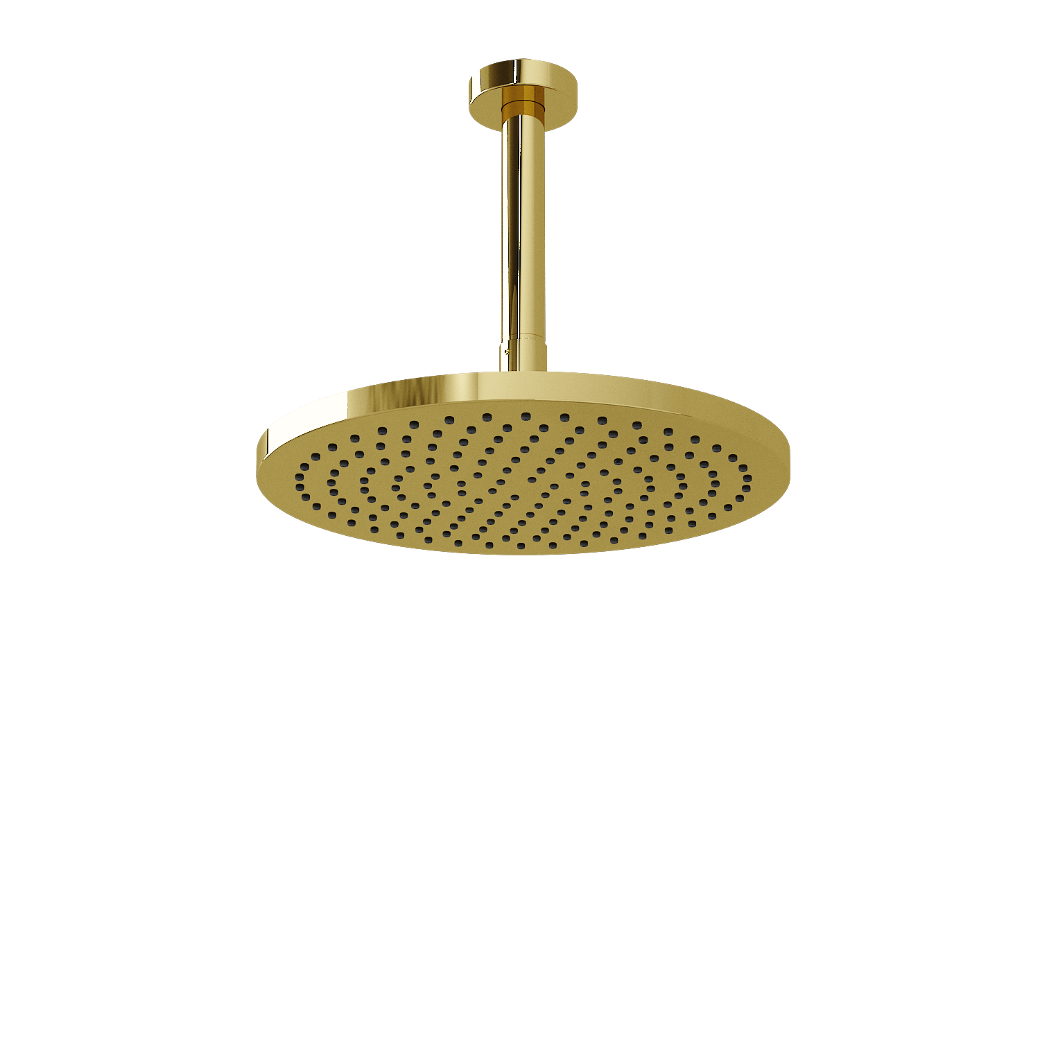 Fixed Shower Head - Polished French Gold image 23465