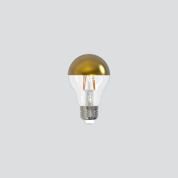 LED FILAMENT Lamp Top Mirror E27 7W Dimmable