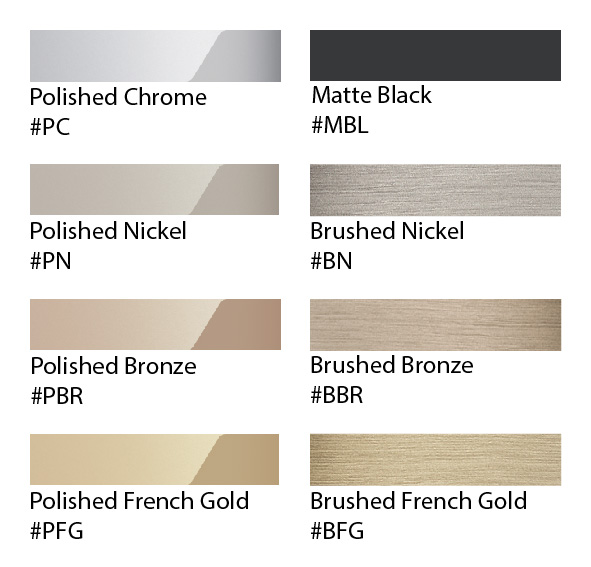 WC Push Plate Brushed Nickel image 18453