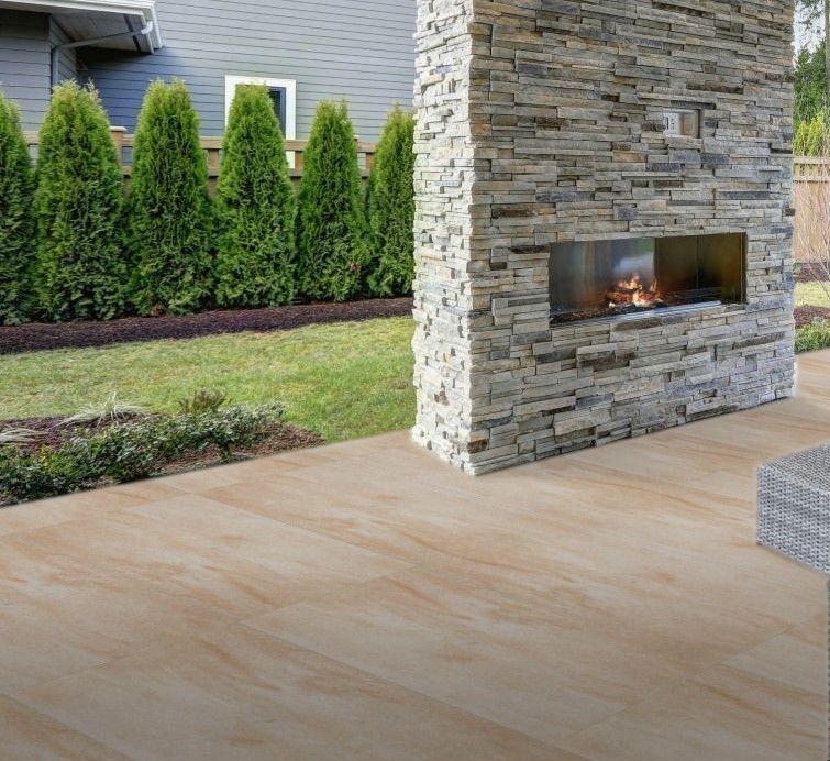 Nabina Ceramic | Rak Stone 2.0 Beige Wall and Floor Tiles Matt ...