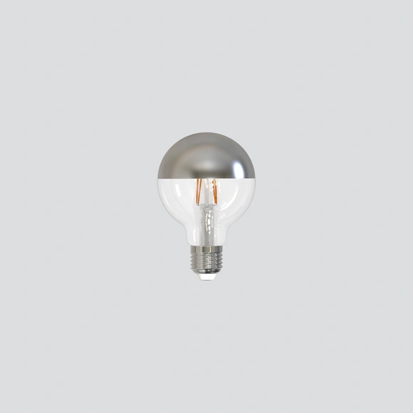 LED FILAMENT Lamp Top Mirror E27 9W Dimmable