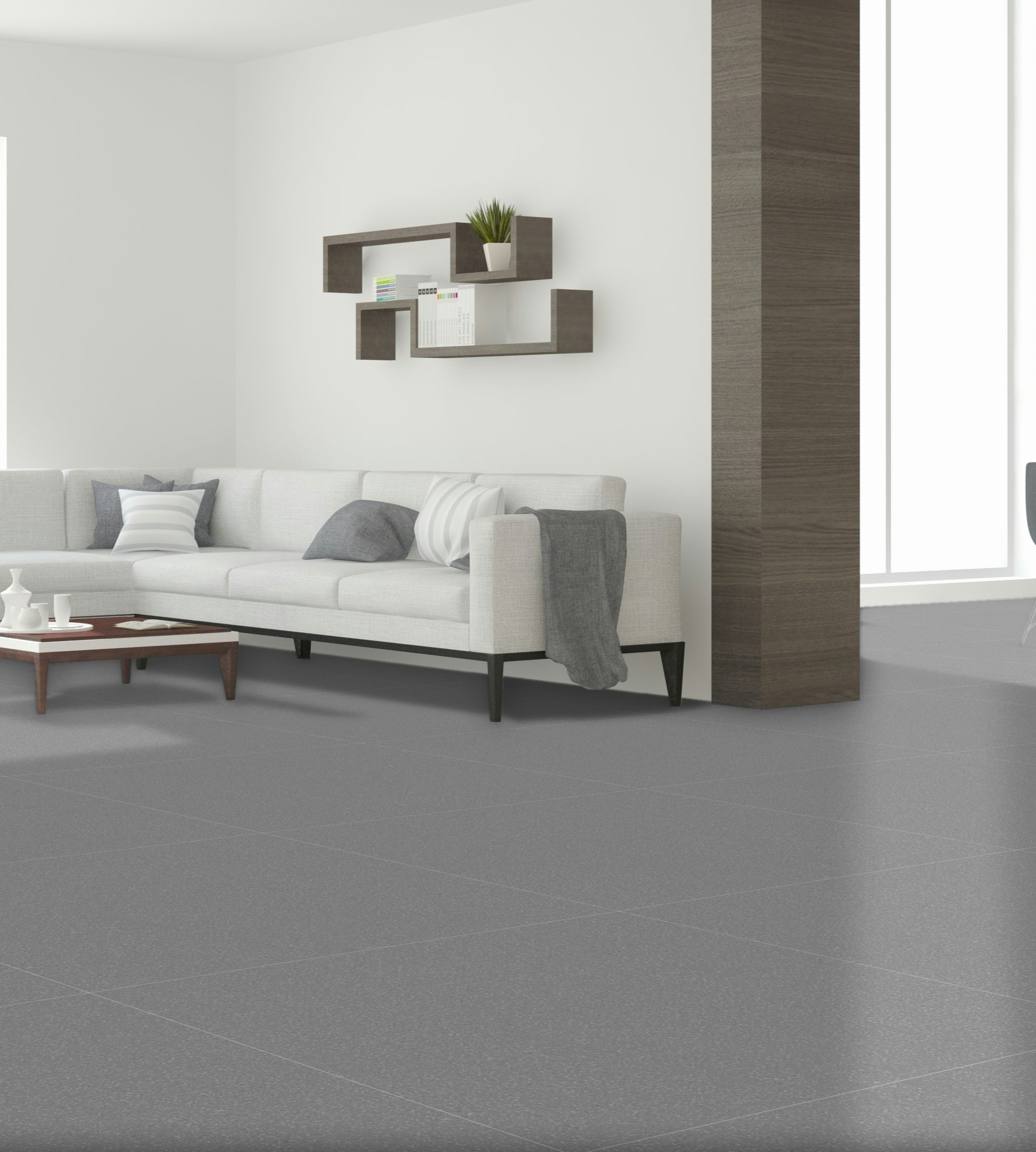 Resincrete Micro Terrazzo Fon Naturel Gri Mat image 25067