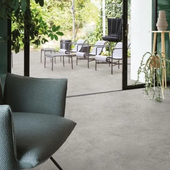 Naturalia Grigio Grey Wall Tiles Matt Ceramic Stone Effect MARAZZI 33X100CM image 11598