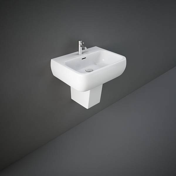 Wall Hung Wash Basin Alpine White Rak-Metropolitan image 27148