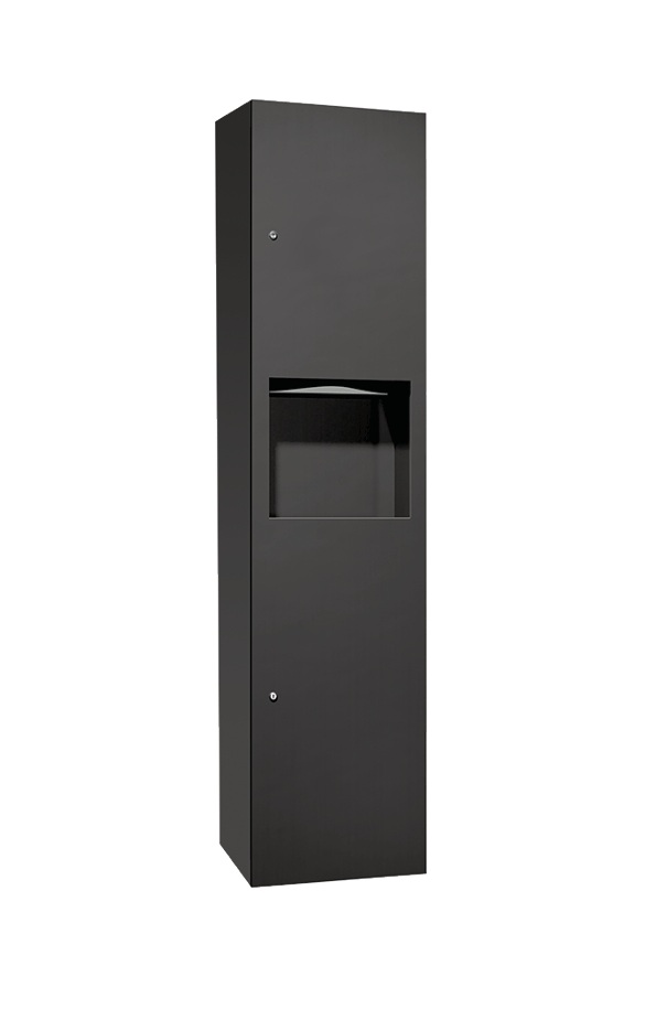Paper Towel Dispenser Matt Black Simplicity image 33325