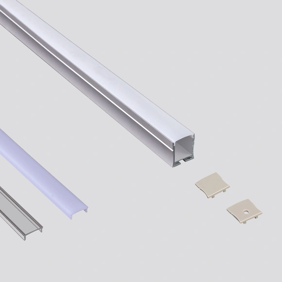 Aluminum Profile RECESSED - W23MM*H26MM IP20