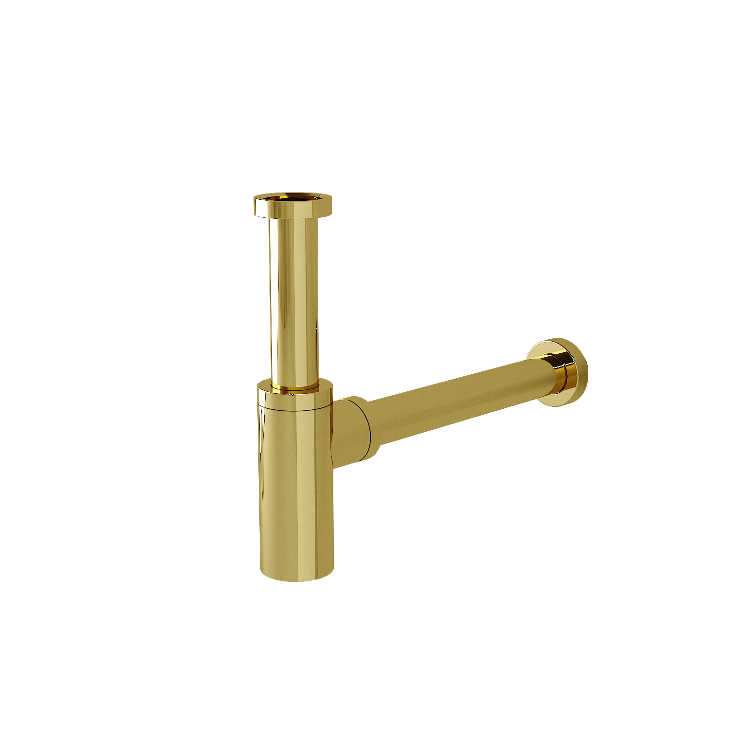 Nabina Ceramic | Deluxe Bottle Trap - Polished French Gold