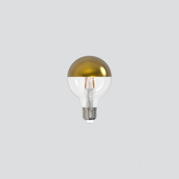 LED FILAMENT Lamp Top Mirror E27 9W Dimmable