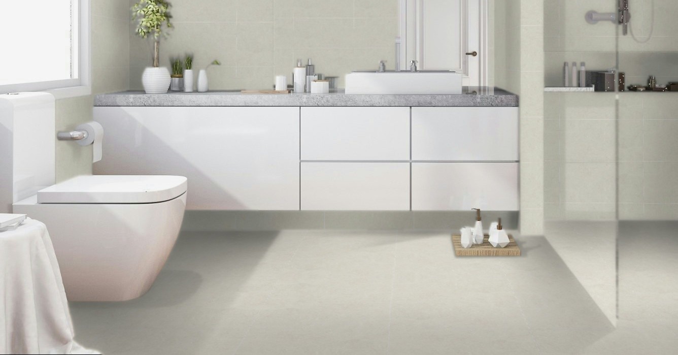 Lightstone cream Wall and Floor Tiles Matt Porcelain Stone Effect Vitra 30X60CM image 27039