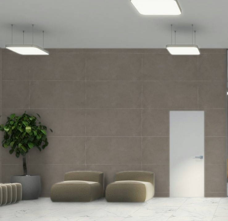 Revive Concrete Grey Wall and Floor Tiles Matt Porcelain RAK 60X120CM image 26970