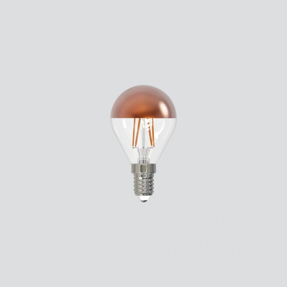 LED FILAMENT Lamp Top Mirror E14 4.5W Dimmable