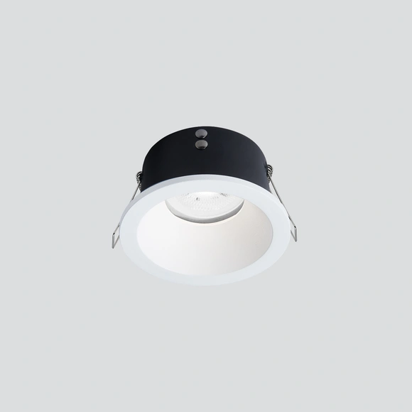 Recessed Fixed Round Ceiling Frame IP65 Cutting Size 75MM