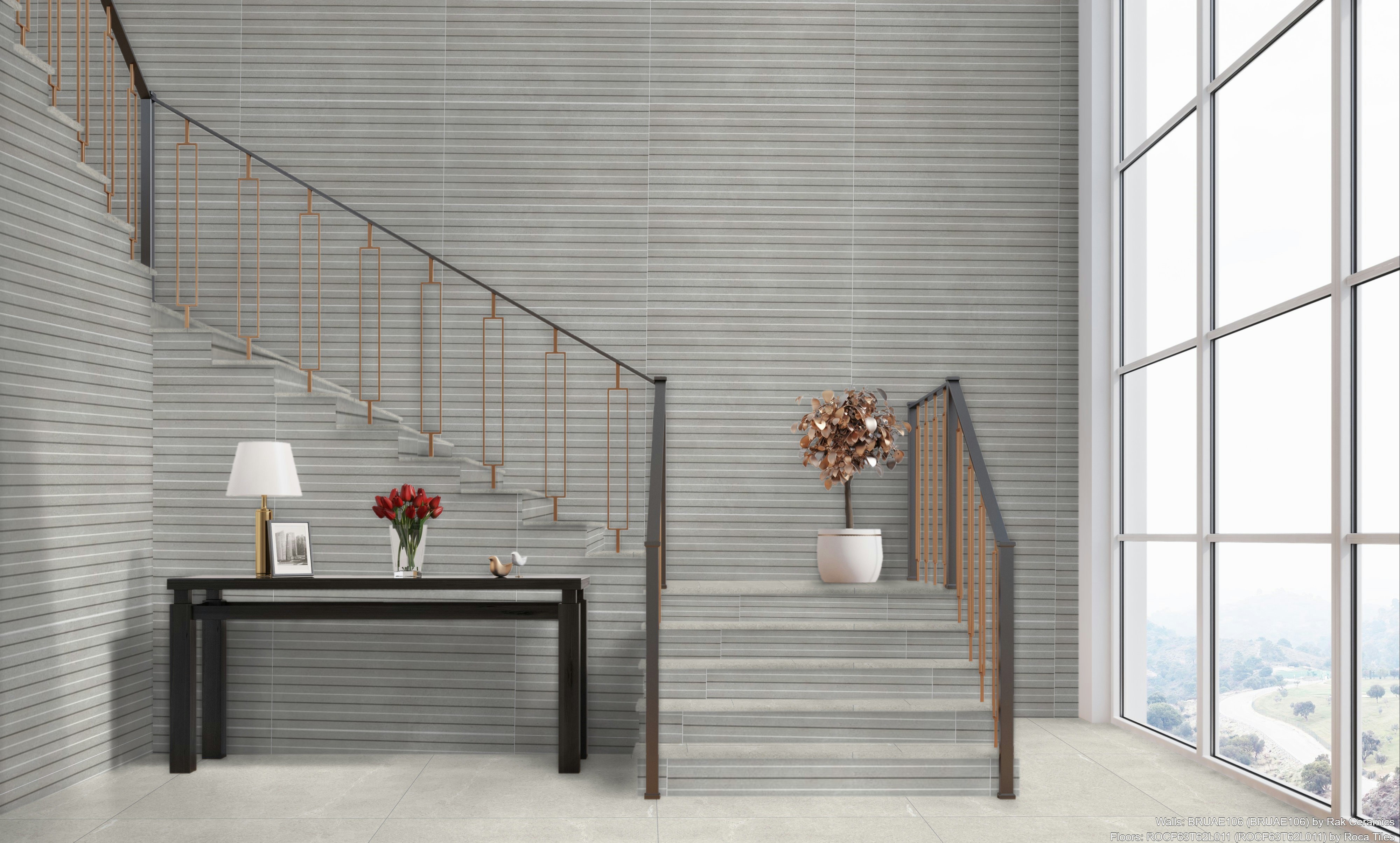 Metropol Mid Grey Line Décor image 18653