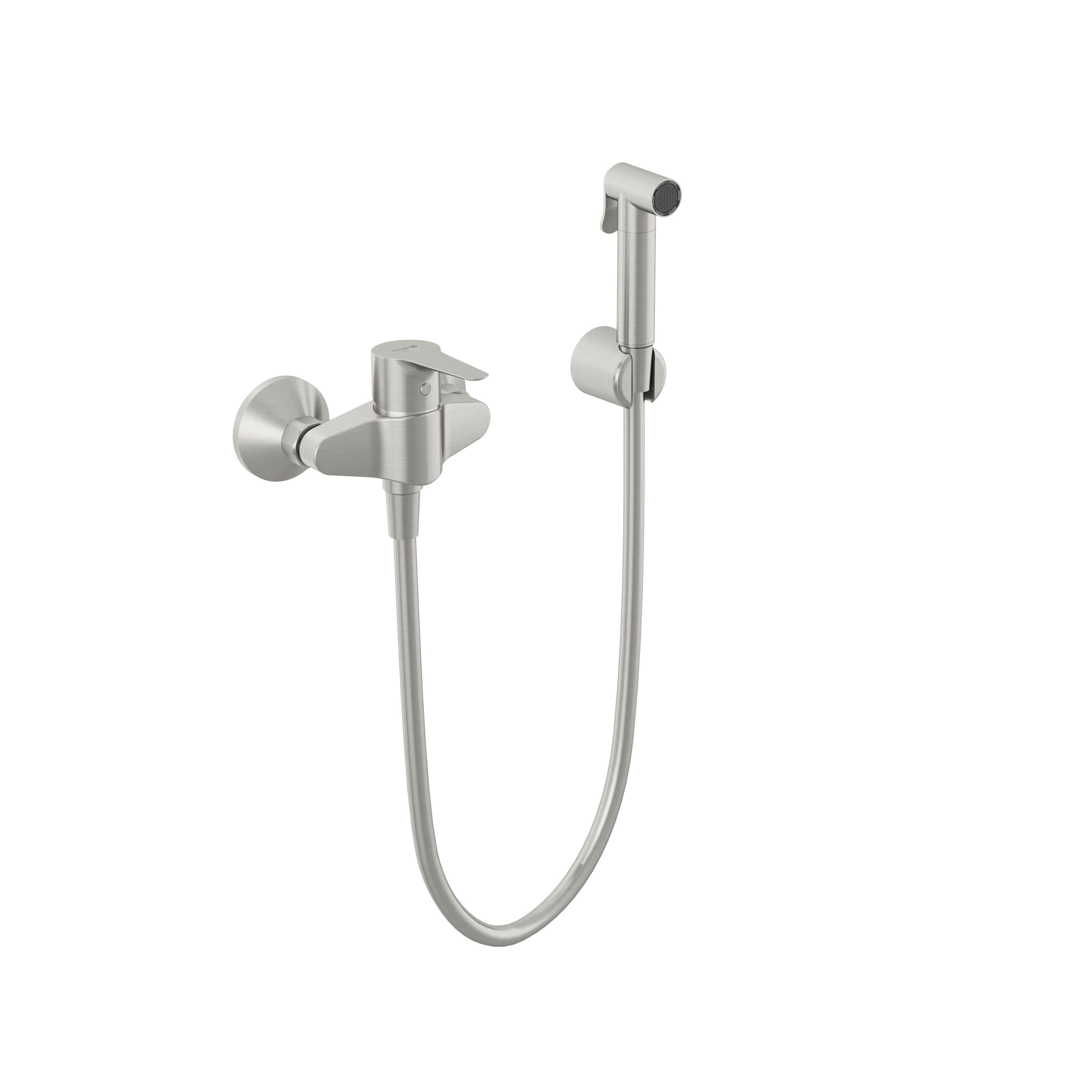 Bidet Spray Mixer Brushed Nickel Kludi Breeze image 30939