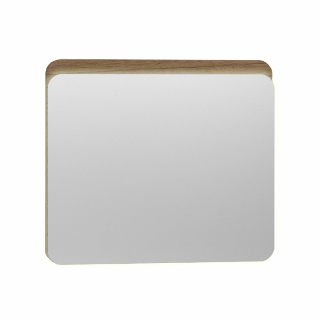 Illuminated Mirror Brown Nest