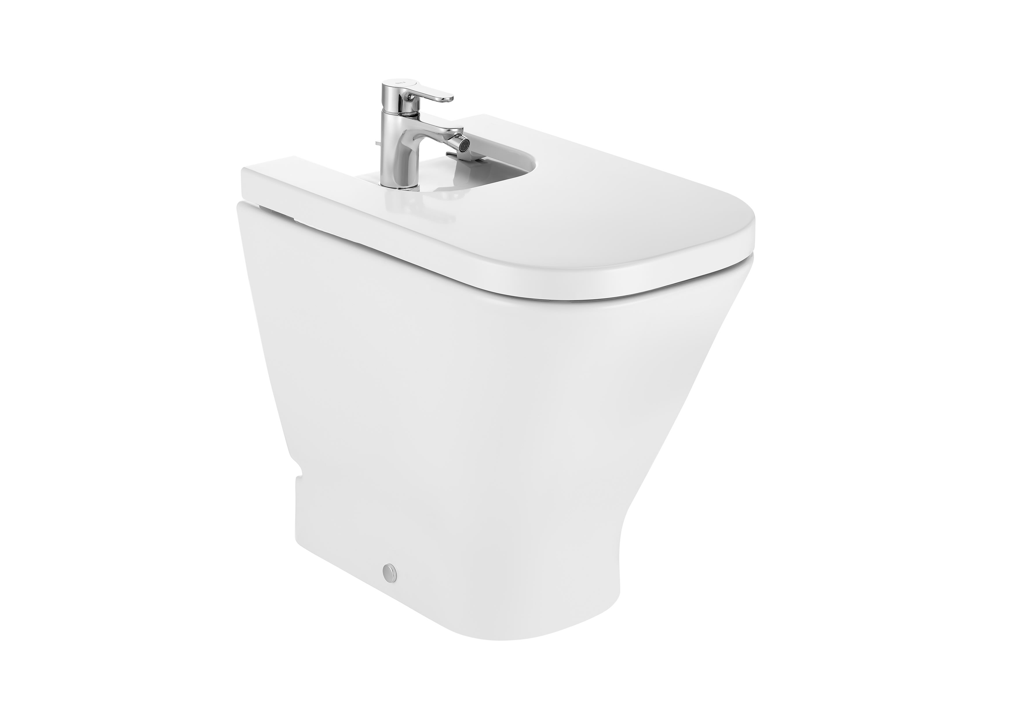 SQUARE - Back to wall vitreous china Comfort bidet image 17474