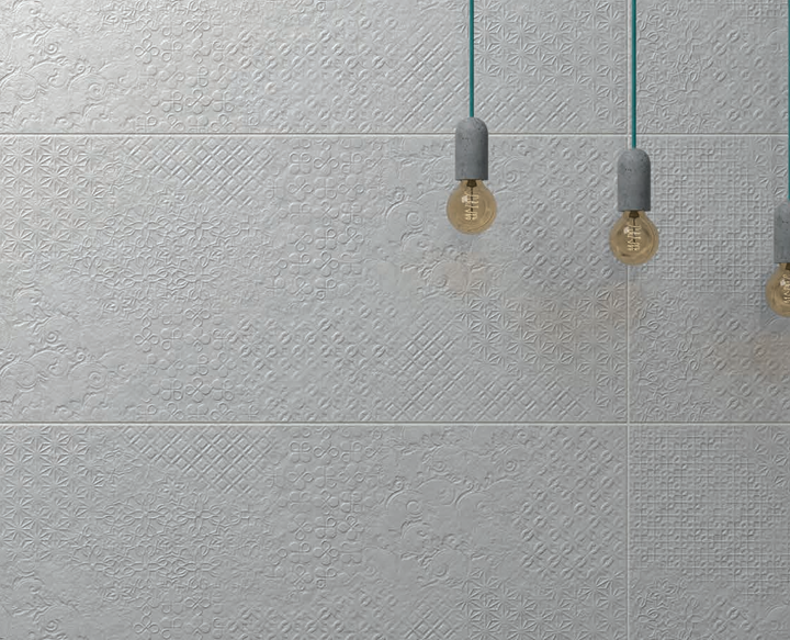 Trace Gris Smooth Grey Wall Tiles Glossy Ceramic Texture Effect SALONI 29.50X90CM image 24182