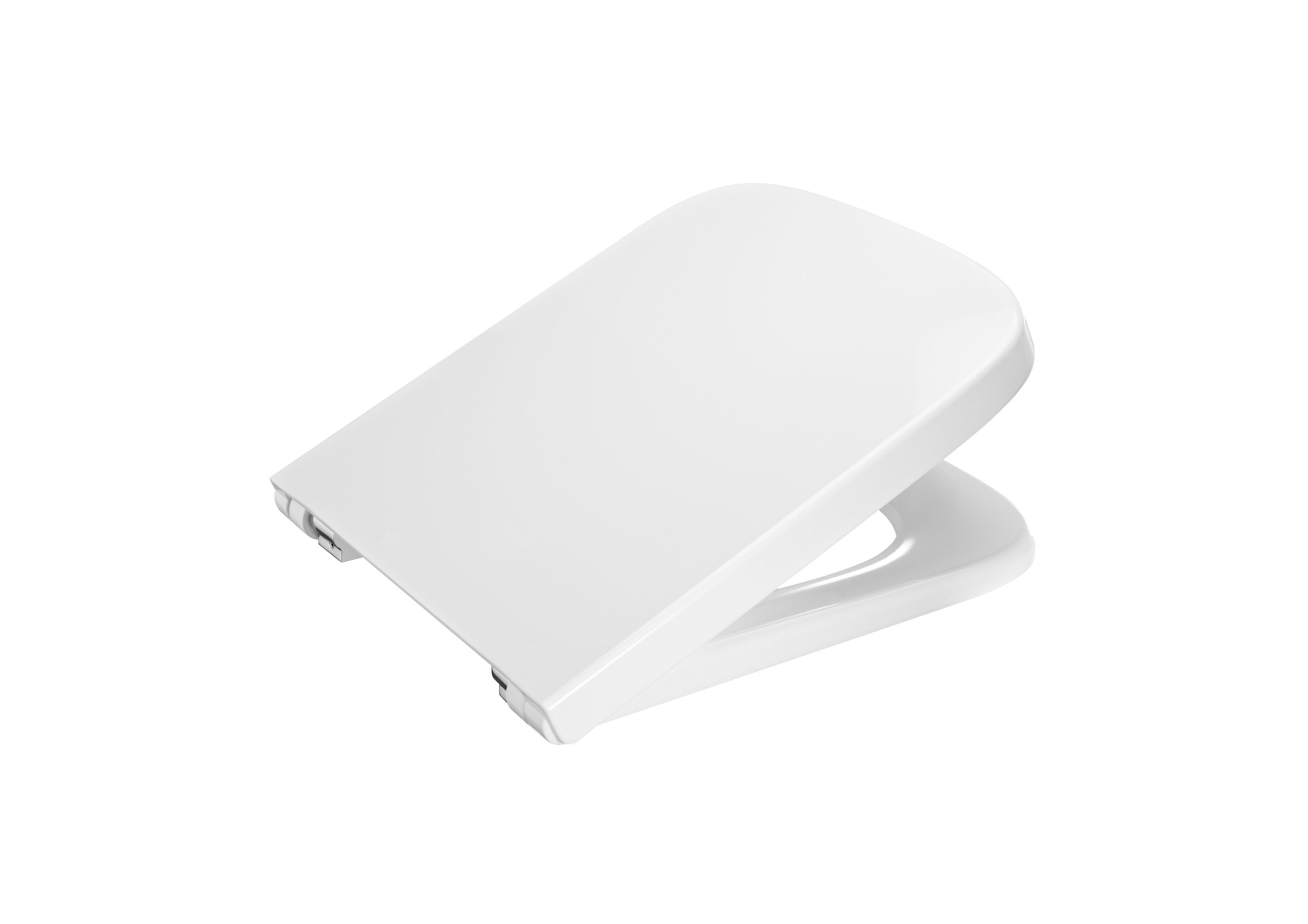 Dama-N Soft-closing compact lacquered toilet seat and cover White image 17759
