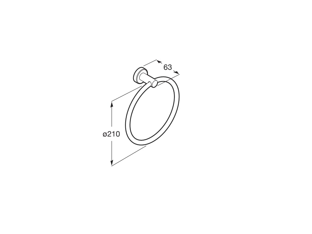 Towel Ring measurement