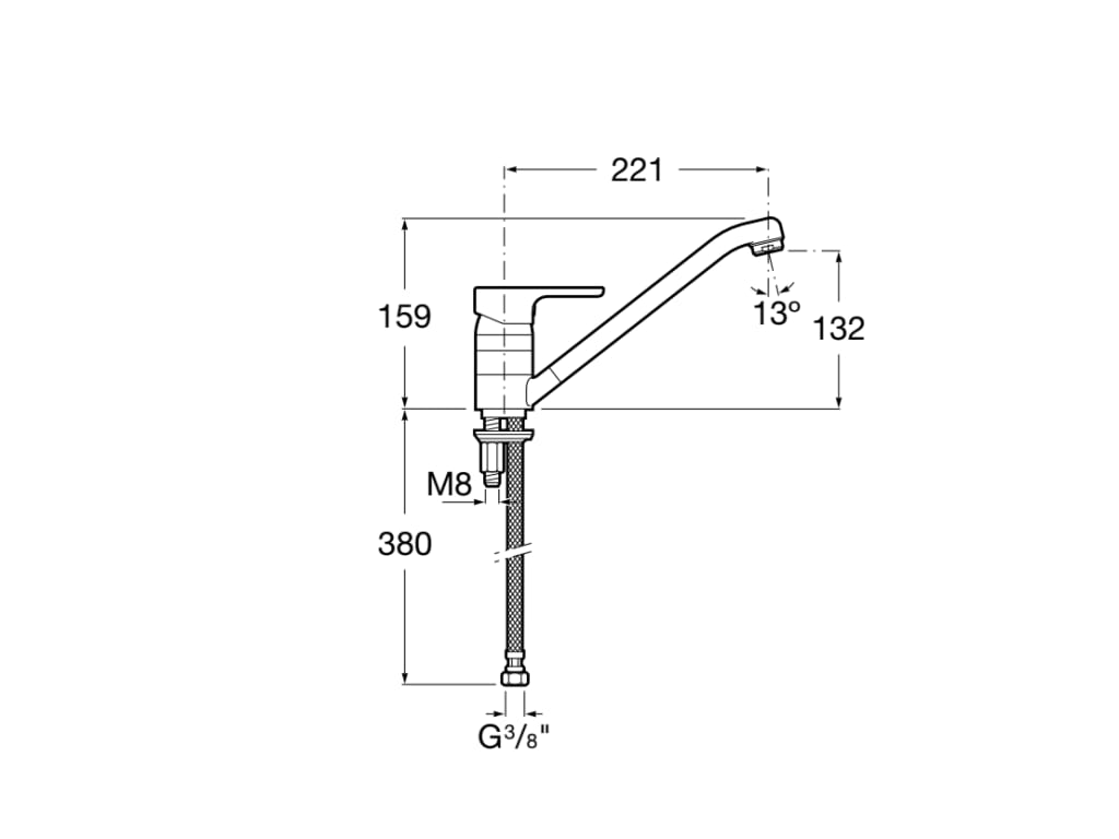 Sink Mixer measurement