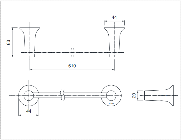 Towel Bar measurement